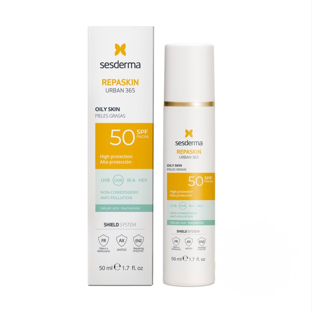 Repaskin Urban 365 Oily Skin Protector Solar Facial SPF50 Sesderma