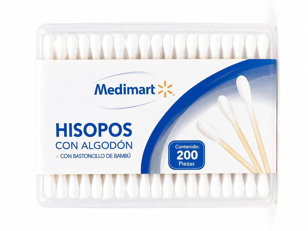 Hisopos Con Algodon Medimart