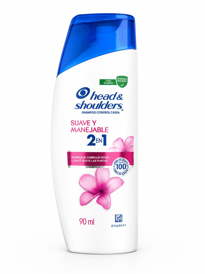 Suave y Manejable 2 en 1 Shampoo Head & Shoulders