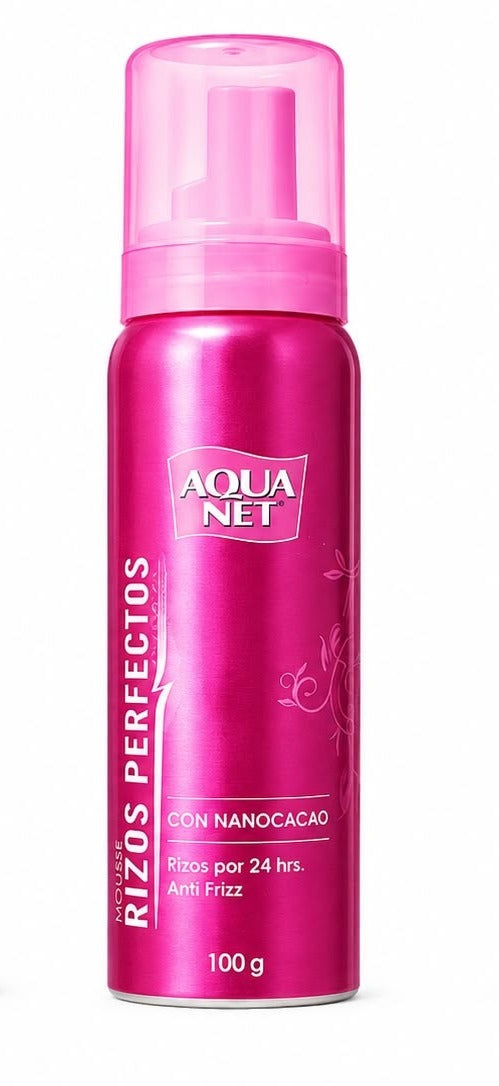 Mousse Rizos Perfectos Con Nanocacao Aqua Net