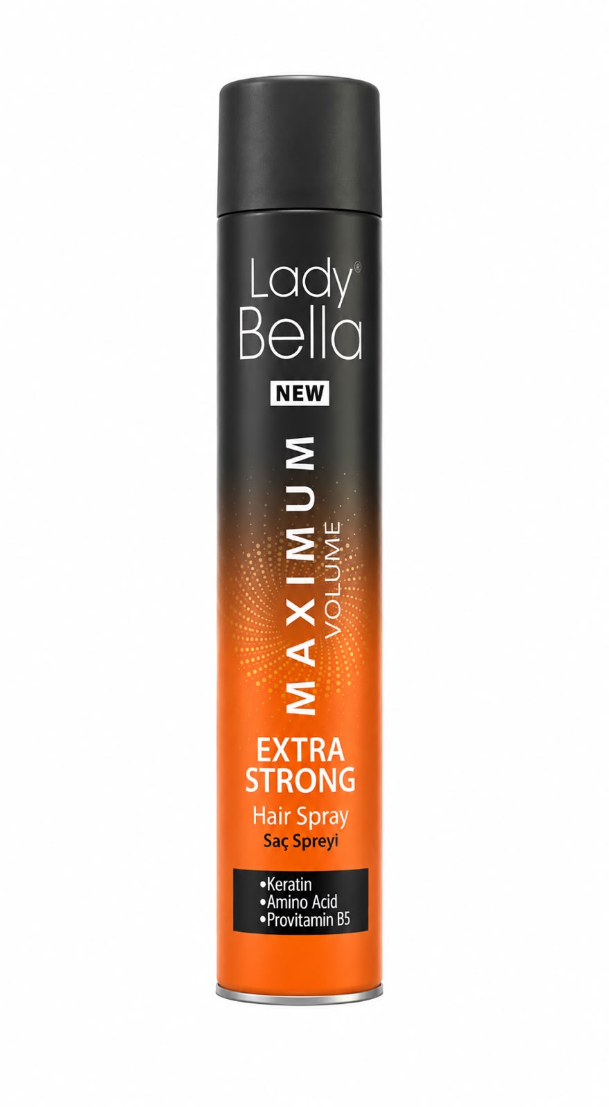 Maximum Volume Spray Fijador Para Cabello Lady Bella