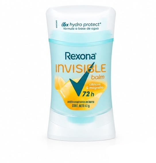 Antitranspirante En Barra Invisible Balm Rexona