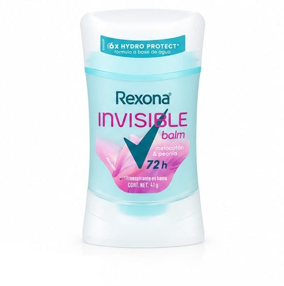 Antitranspirante En Barra Invisible Balm Rexona