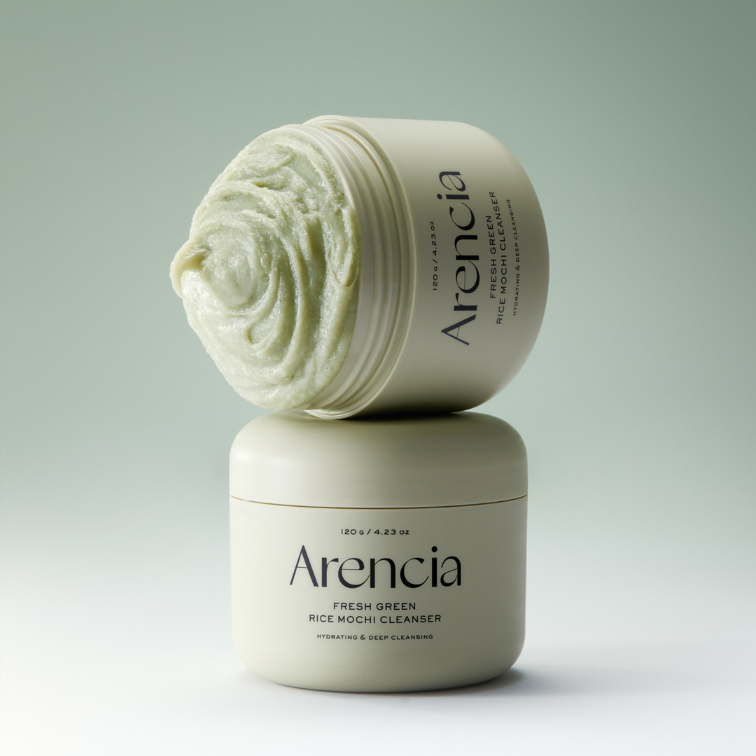 Fresh Green Rice Mochi Cleanser Arencia