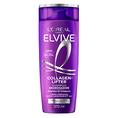 Collagen Lifter Shampoo Volumen Anti Frizz Elvive Loreal Paris