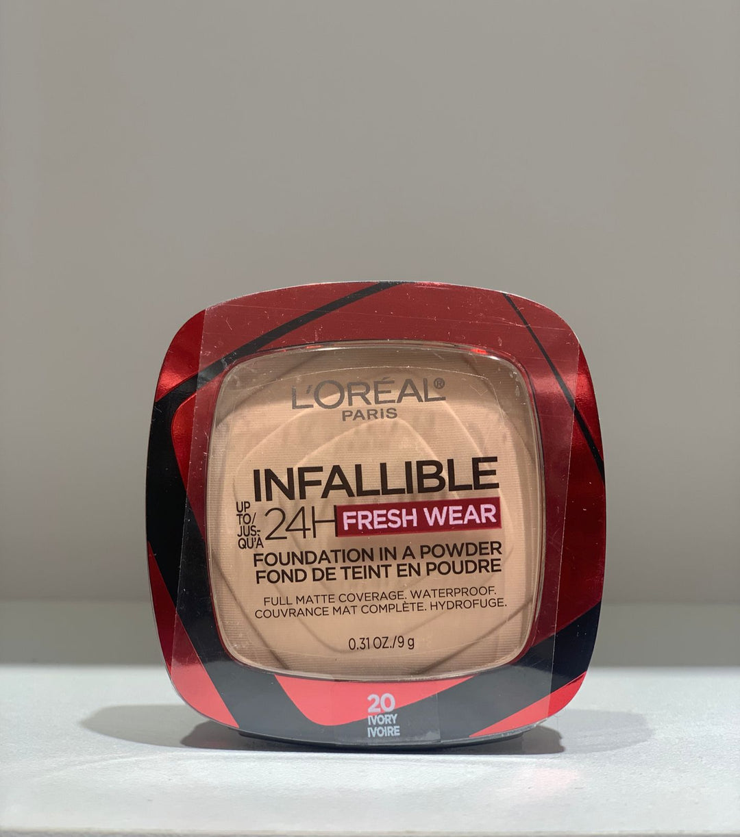 Polvo Compacto Infallible Fresh Wear No. 20 IVORY, Loreal Paris