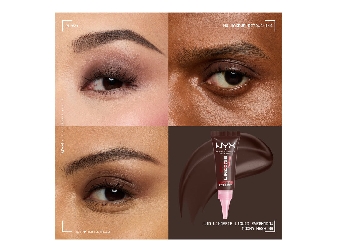 Lingerie Lid Matte Sombra En Crema Para Ojos NYX