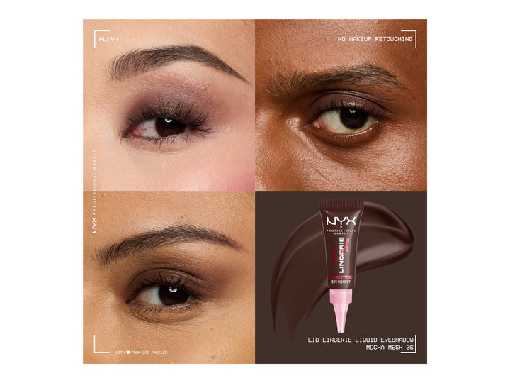 Lingerie Lid Matte Sombra En Crema Para Ojos NYX