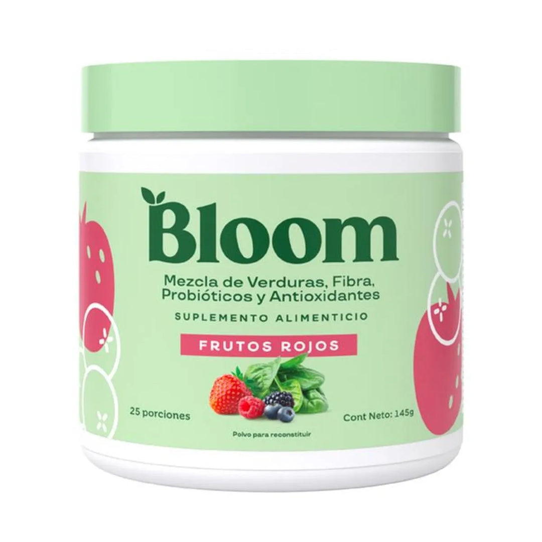 Suplemento alimenticio Bloom Fruos Rojos