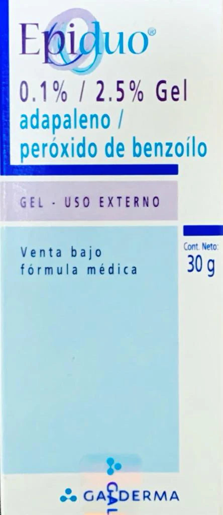 Epiduo Gel Adapaleo Peróxido de Benzoílo Galderma
