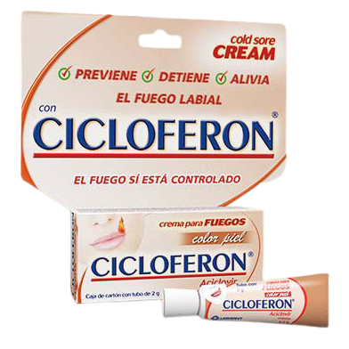 Crema para Fuegos Color Piel Cicloferon Xtrm