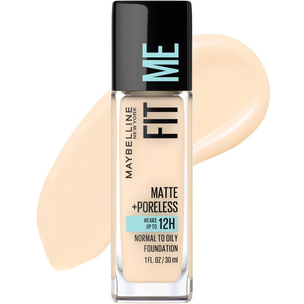 Base de Maquillaje Liquido Mat Poreless Fit Me Maybelline