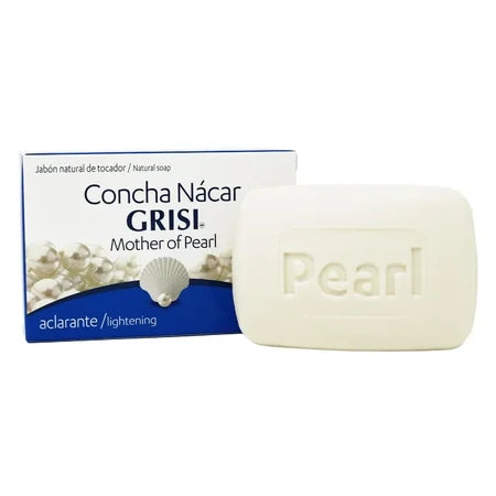 Concha Nacar Iluminador Jabon en Barra Grisi