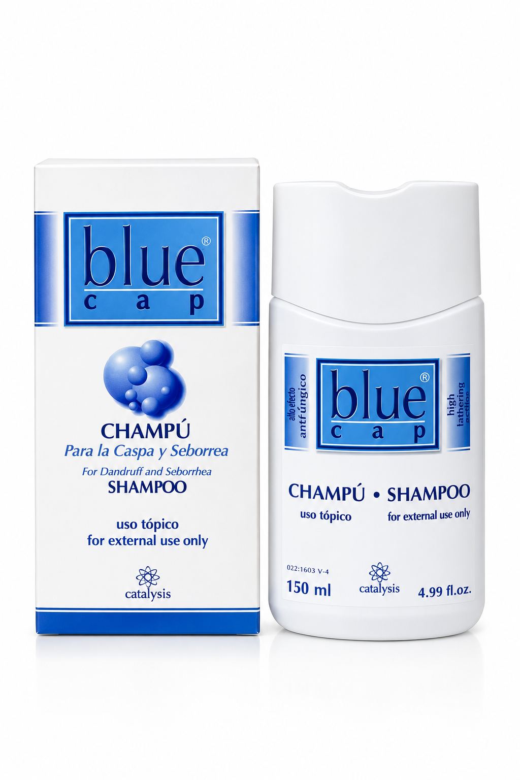 Shampoo Para Caspa Y Seborrea Blue Cap
