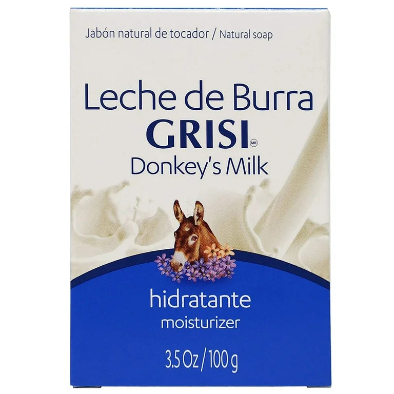 Leche de Burra Hidratante Jabon en Barra Grisi