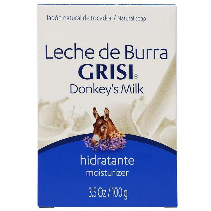Leche de Burra Hidratante Jabon en Barra Grisi