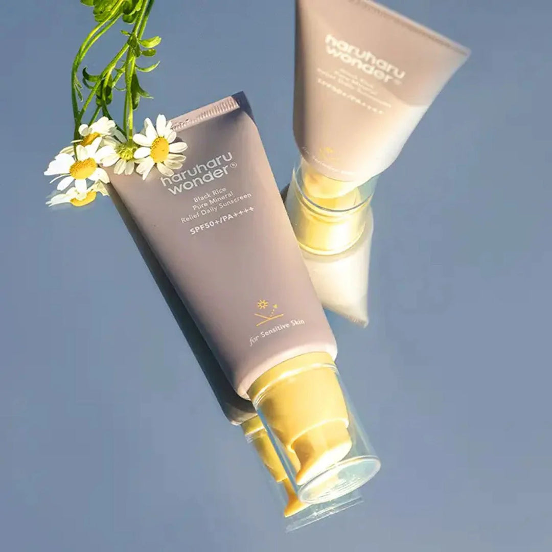 Black Rice Mineral Relief Daily Sunscreen Haruharu Wonder