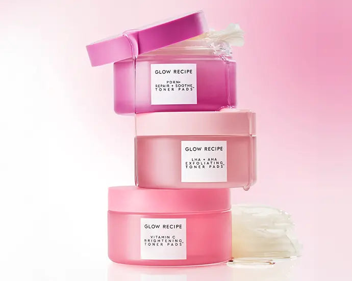 Toner Pad Collection Trial Set Glow Recipe