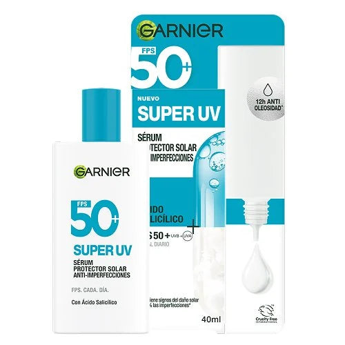 Super UV Serum Protector Solar Anti-Imperfecciones Garnier