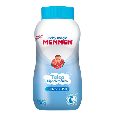 Talco Hipoalergenico Para Bebes Mennen