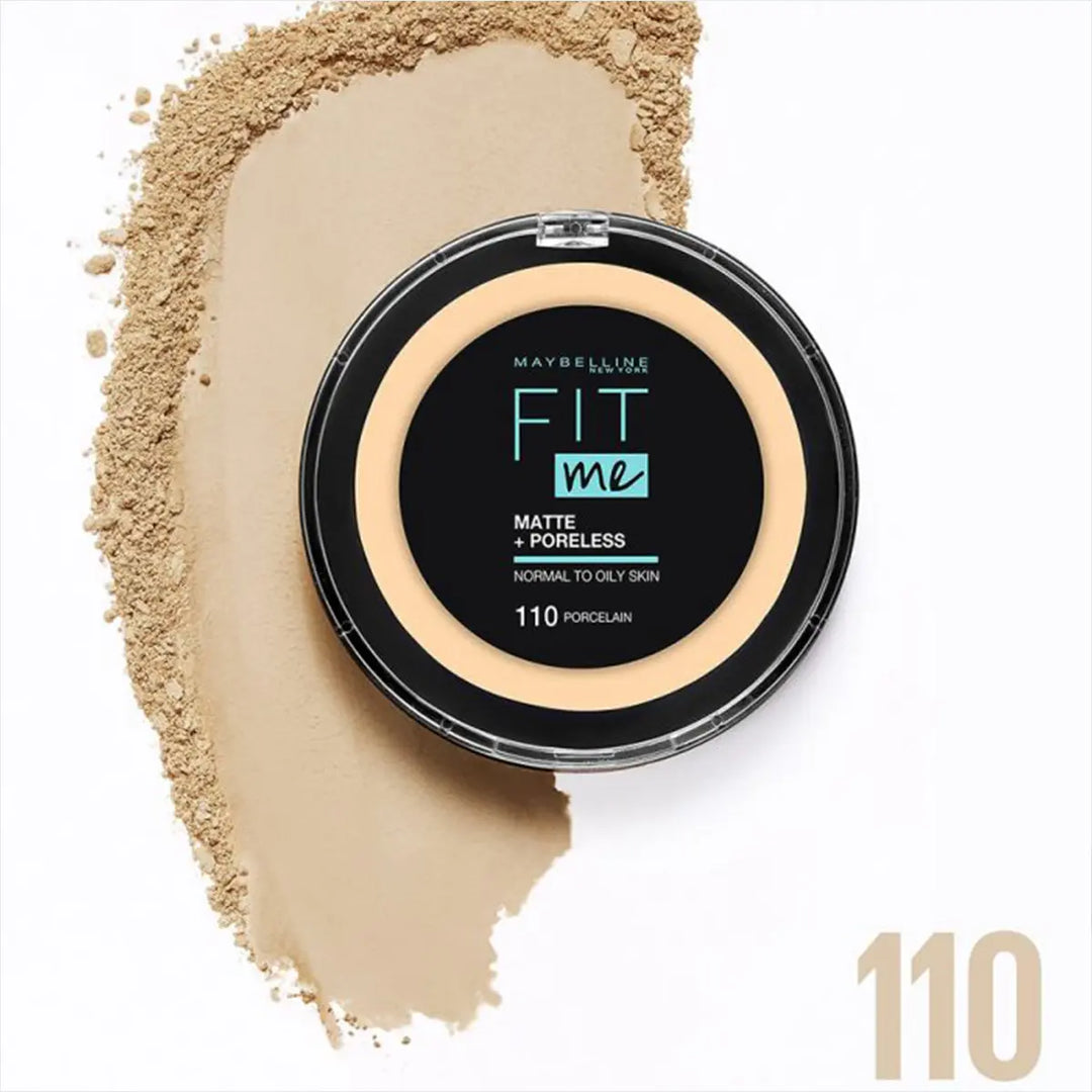 Polvo Compacto Matificante Fit Me 110 Warm Nude Maybelline