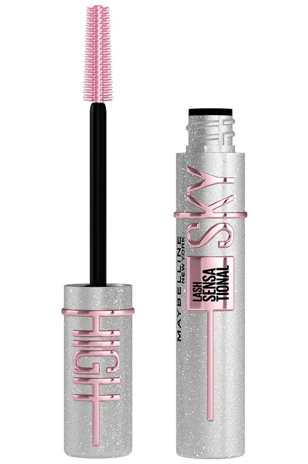 Lash Sensational Glitter Mascara De Pestañas Sky High Maybelline