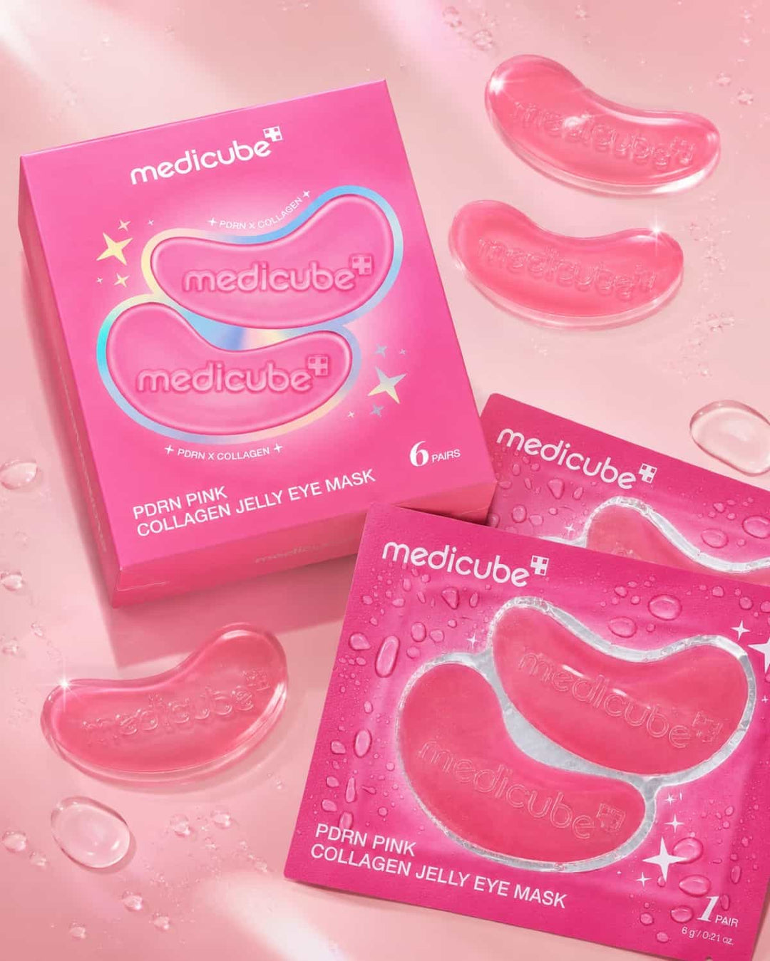 PDRN Pink Collagen Jelly Eye Mask Medicube