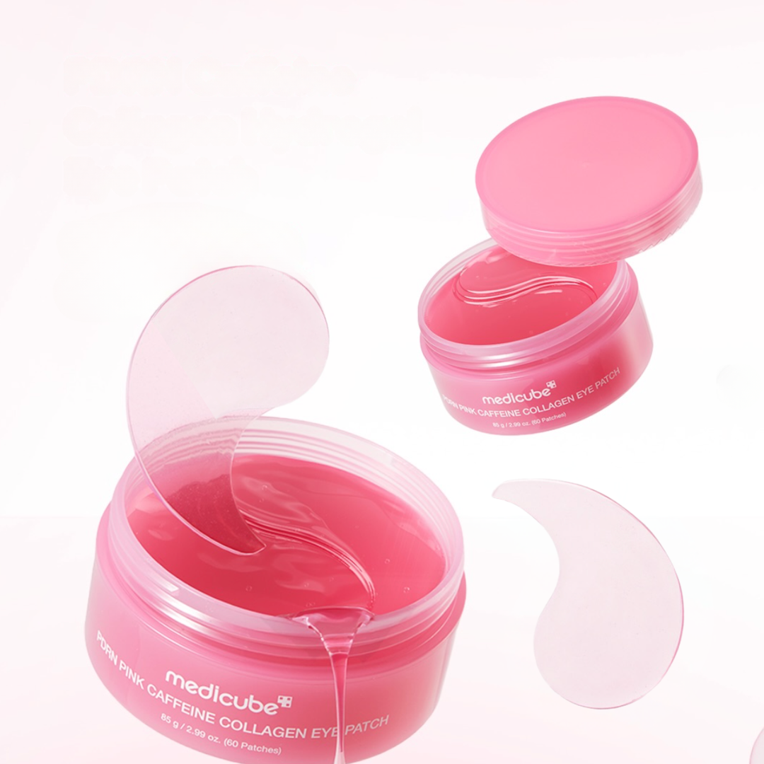 PDRN Pink Caffeine Collagen Eye Patch Medicube