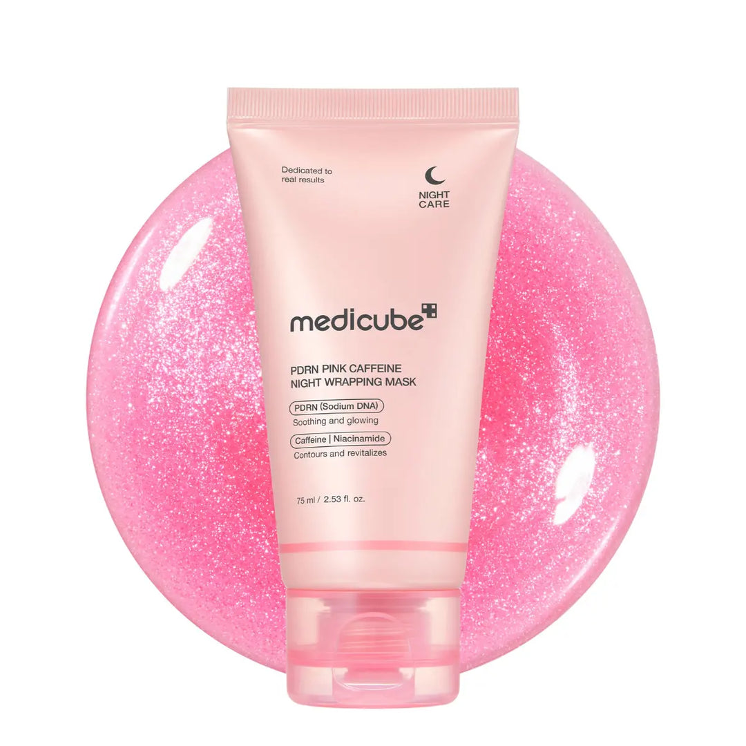 PDRN Pink Caffeine Night Wrapping Mask Medicube