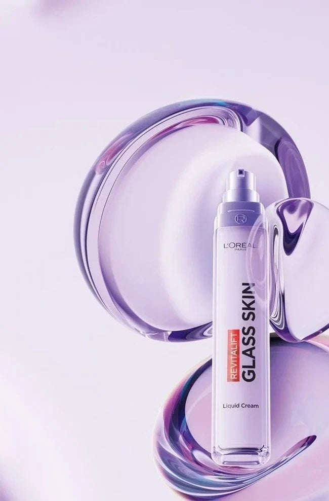 Glass Skin Crema Liquida Revitalift Acido Hialuronico Loreal Paris