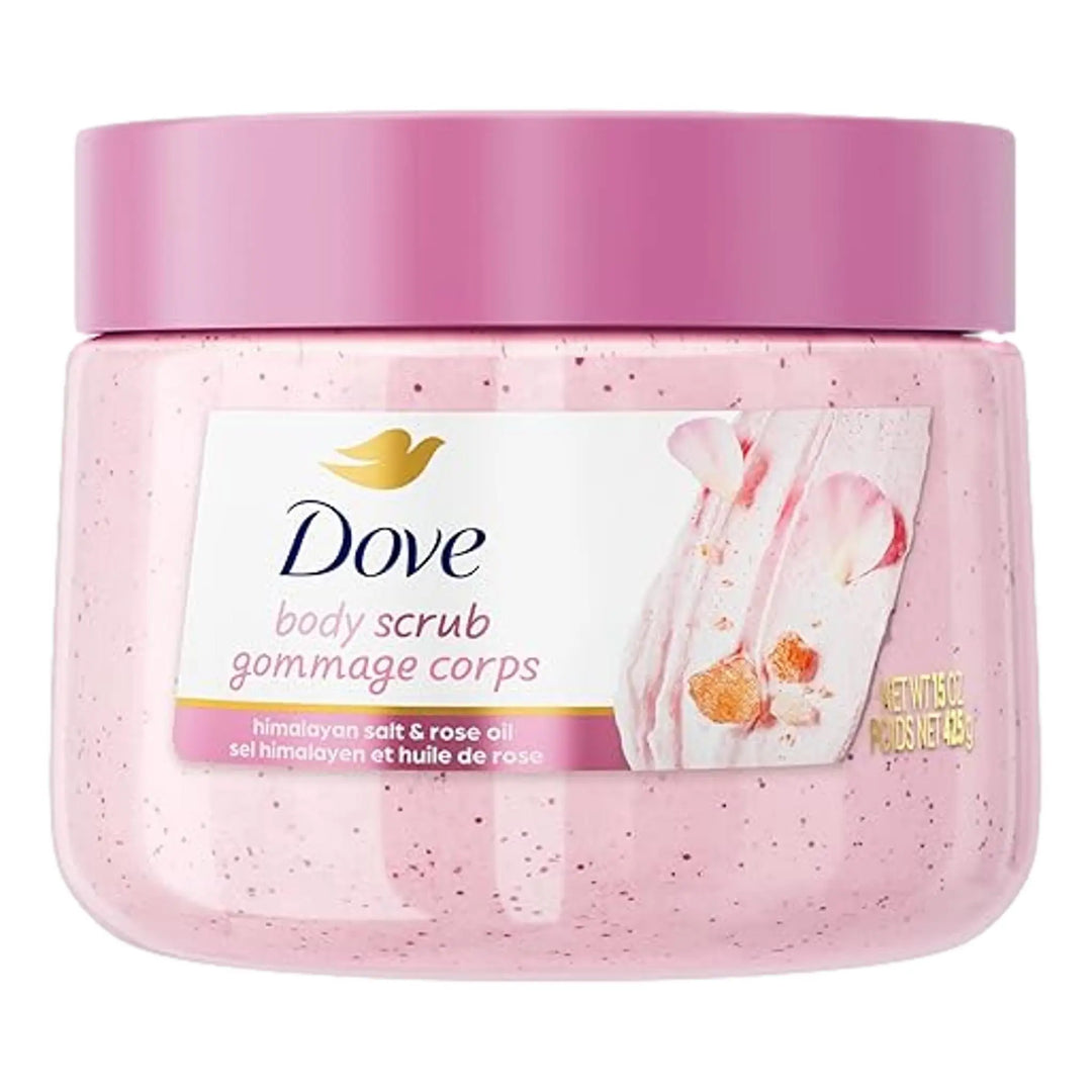 Exfoliante Corporal Sal Del Himalaya-Aceite De Rosa Florales Dove