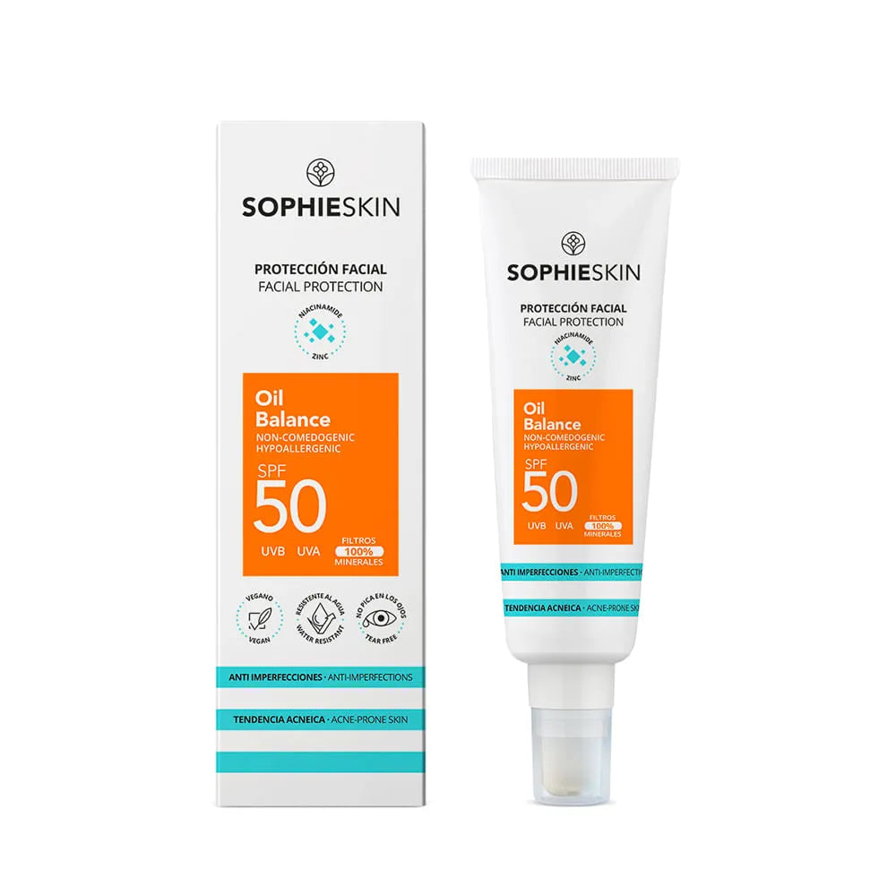 Sophieskin Protector Solar Facial SPF50 Tendencia Acneica Sesderma