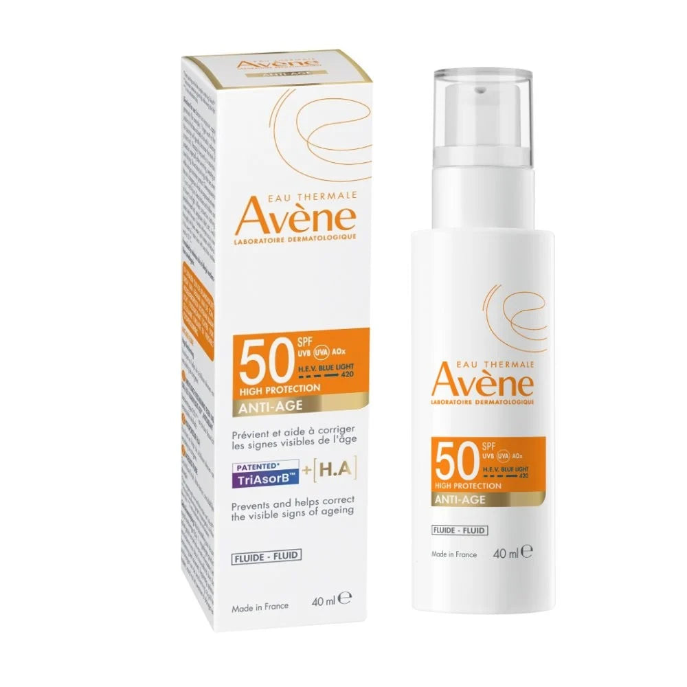 Protector Solar Spf 50 Anti-Edad Avéne – Glow Skincare