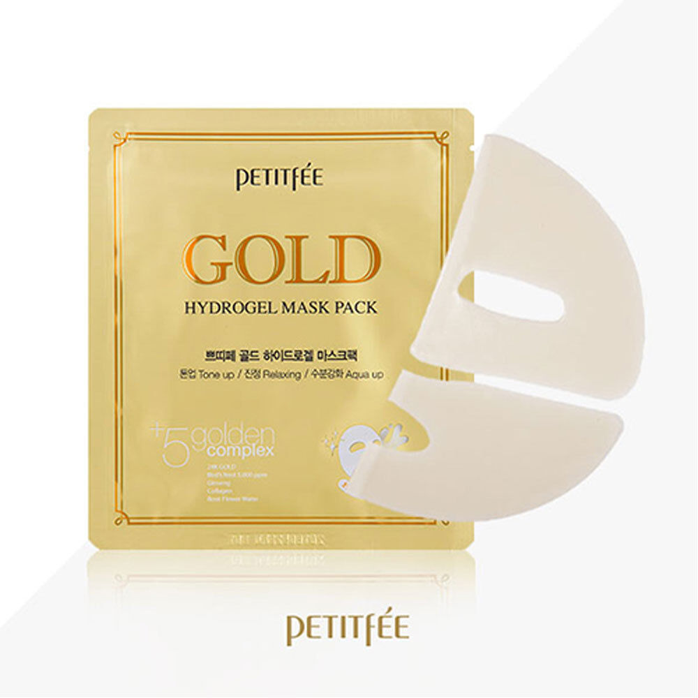 Gold Hydrogel Mask Pack Petitfee