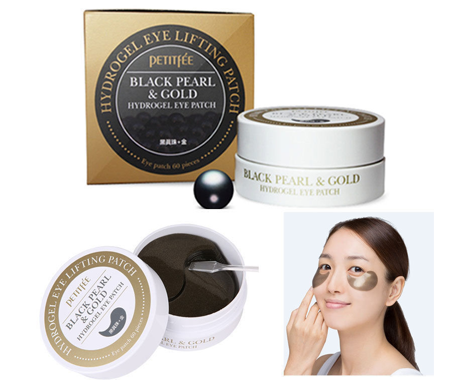 Hydrogel Eye Patch Black Pearl & Gold Petitfee