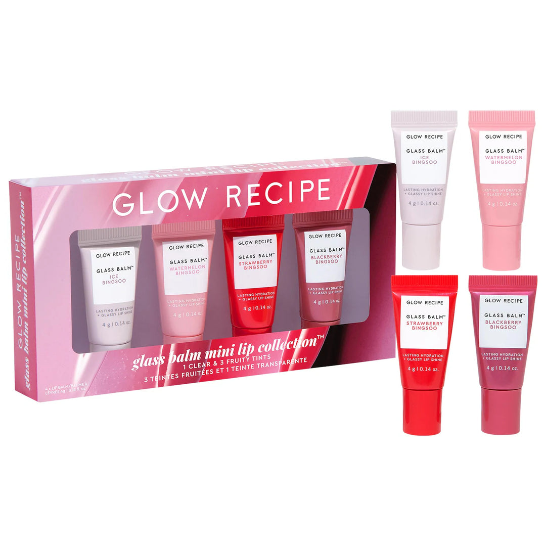Glass Balm Mini Lip Collection Glow Recipe