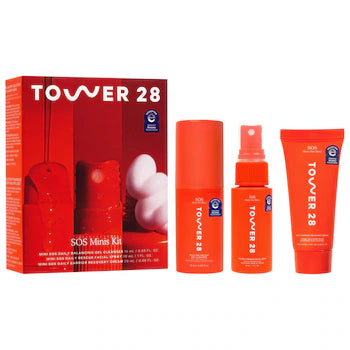 Mini SOS Skincare Bestsellers Set Tower 28