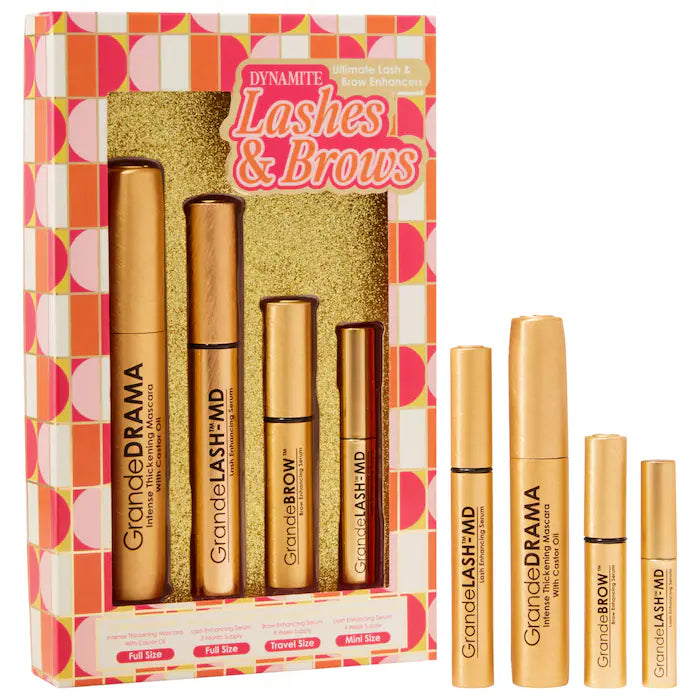 Lashes & Brows Set Dynamite Grande Cosmetic