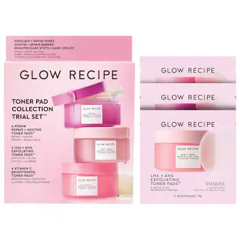 Toner Pad Collection Trial Set Glow Recipe