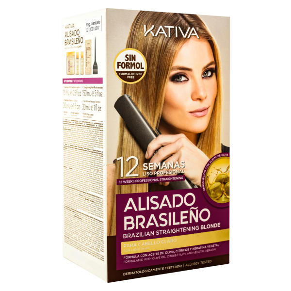 Kit  Alisado Brasileño Kativa