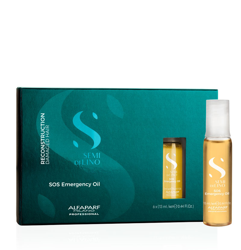 Reconstruction Damaged Hair Emergency Oil Alfaparf Milano Professional