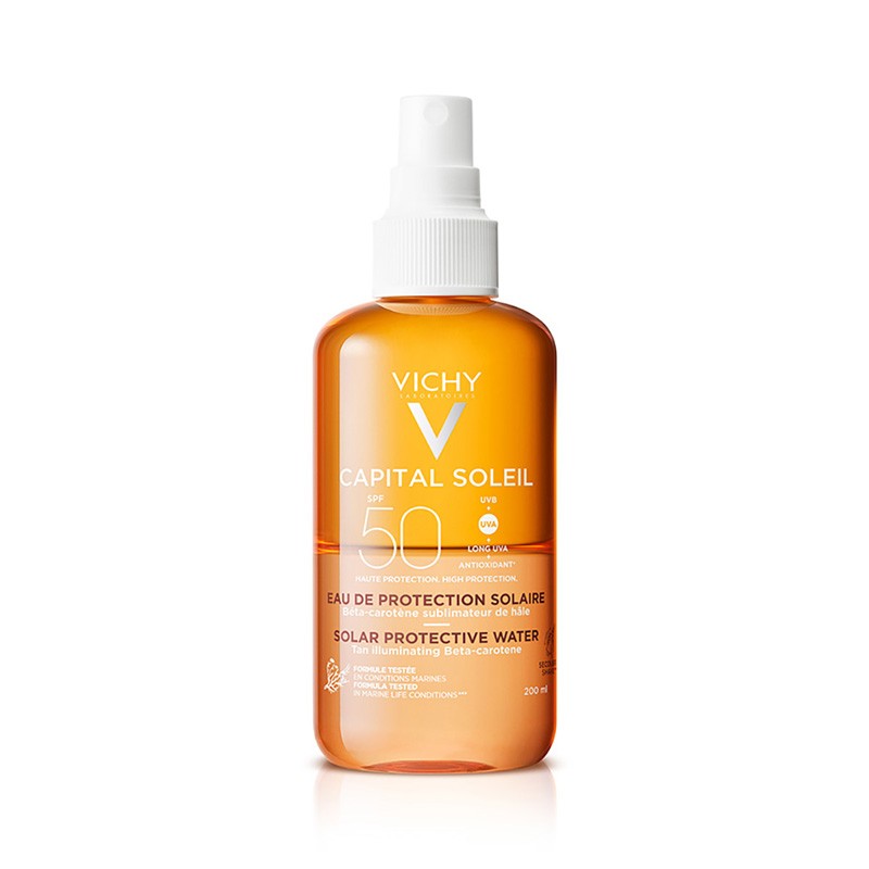 Agua Protectora Potenciadora del Bronceado Capital Soleil Vichy