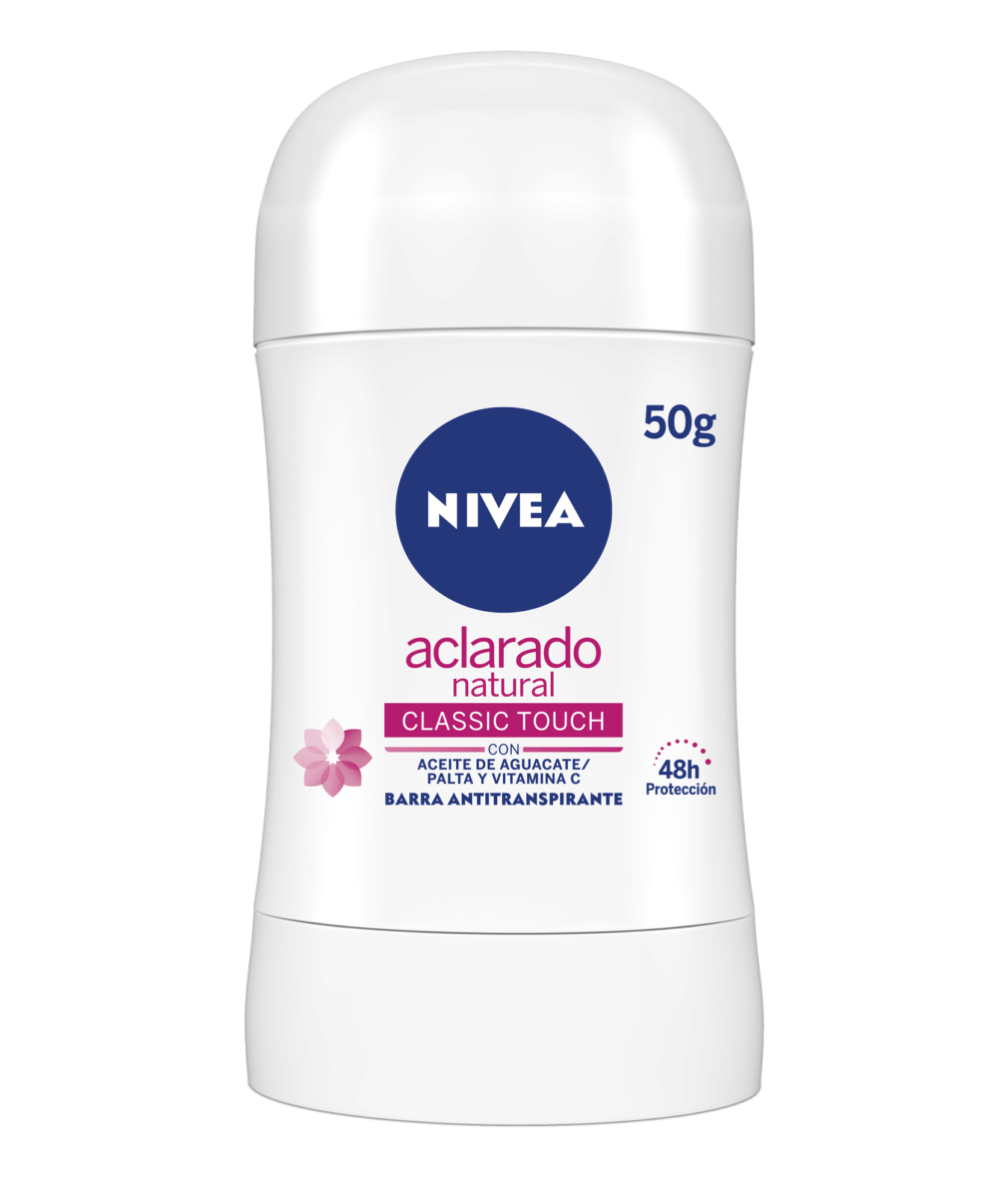 Barra Antitranspirante Aclarado Natural Classic Touch Nivea