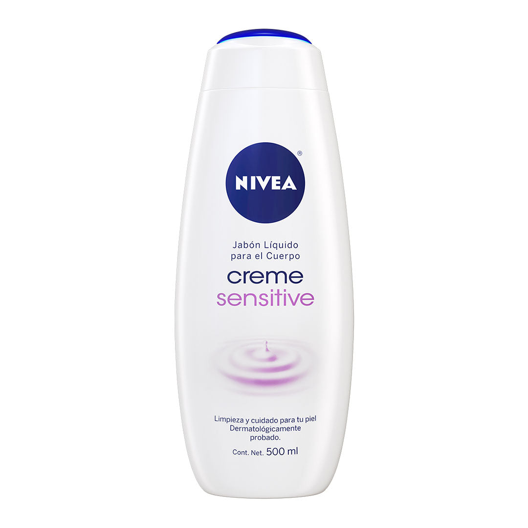 Jabon Liquido Corporal Creme Sensitive Nivea