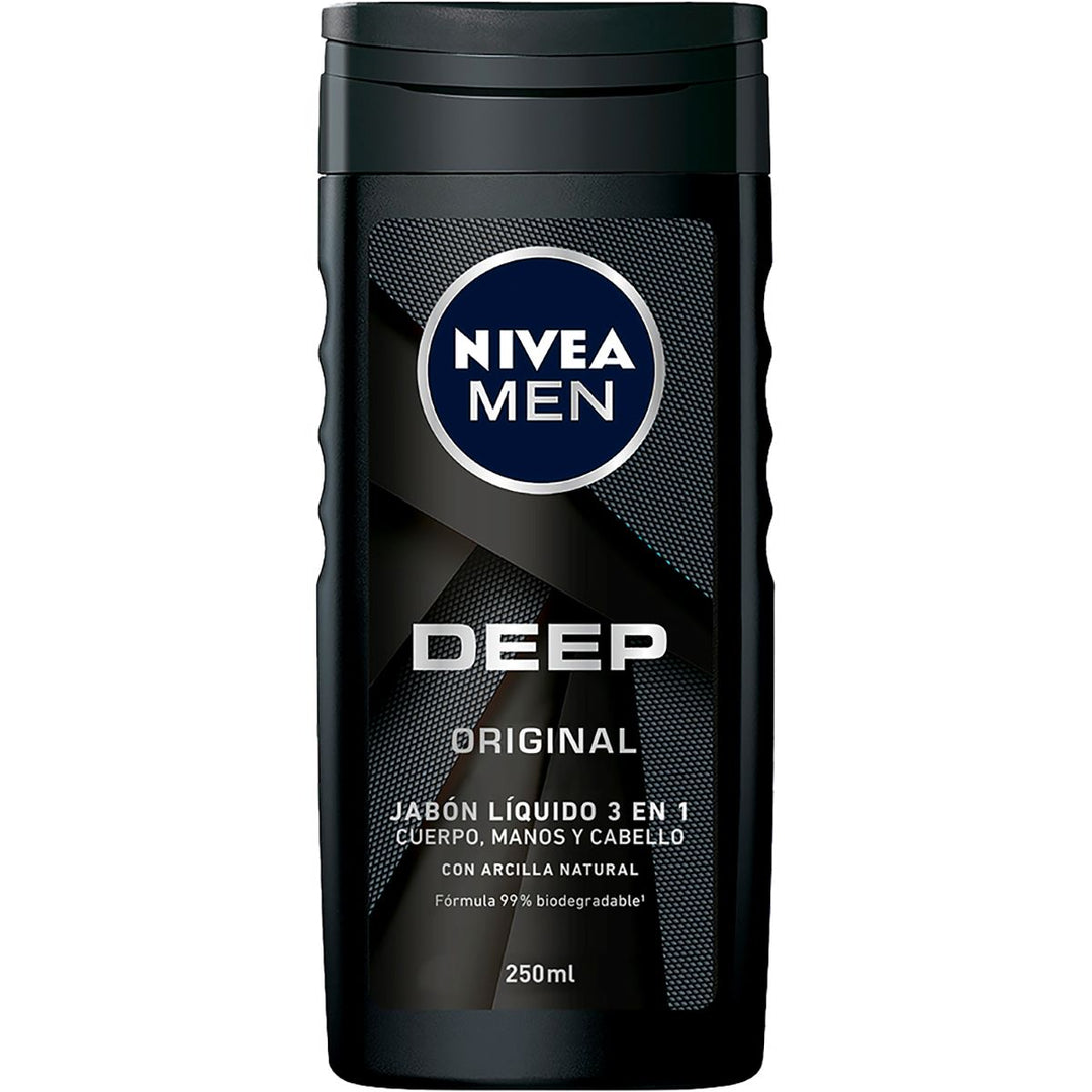 Jabon Liquido Deep Original Nivea Men