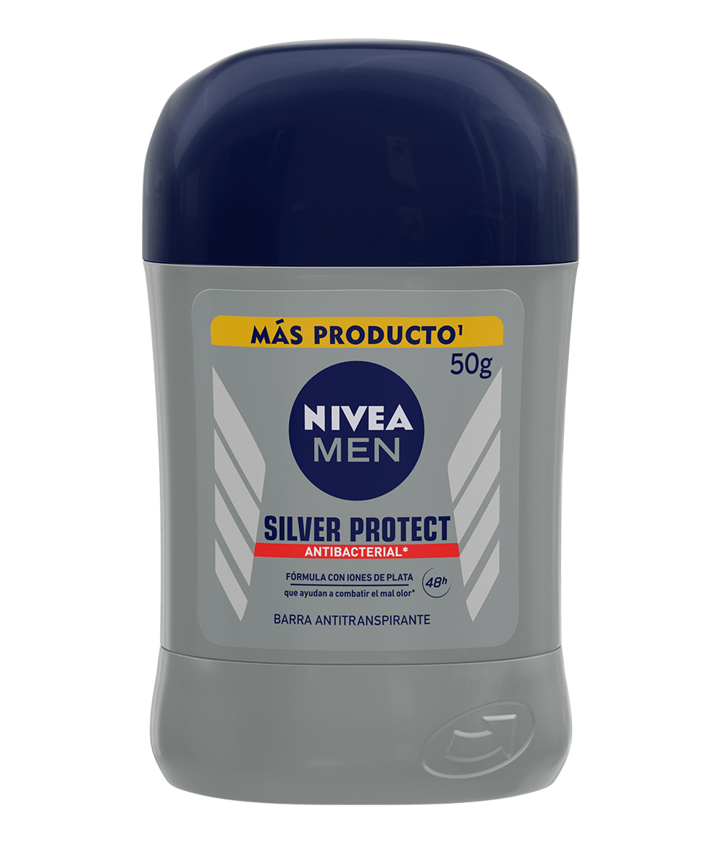 Barra Antitranspirante Silver Protect Antibacterial Nivea