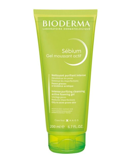 Gel Moussant Actif Sebium Bioderma