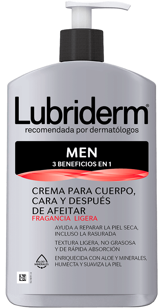 Crema Corporal Men 3 en 1 Lubriderm