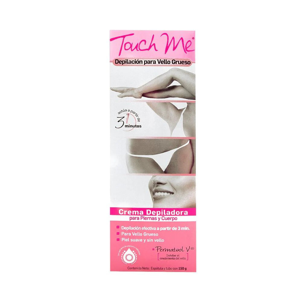 Crema Depiladora Corporal Depilación de Vello  Grueso Touch Me