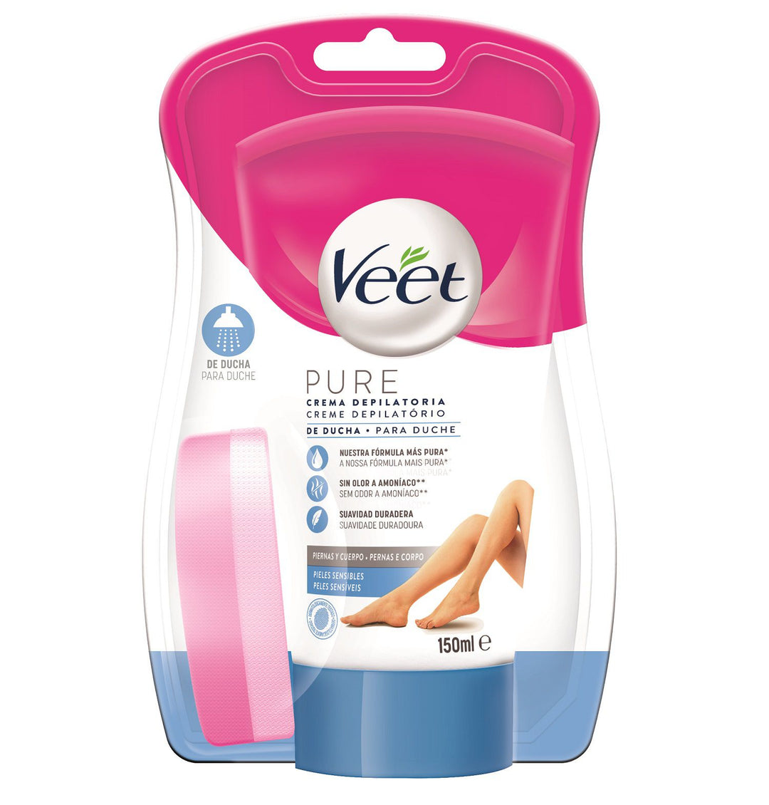 Crema Depilatoria de Ducha Piel Sensible Veet